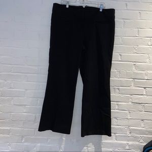 Lane Bryant Size 5 Black Dress Pants Workwear